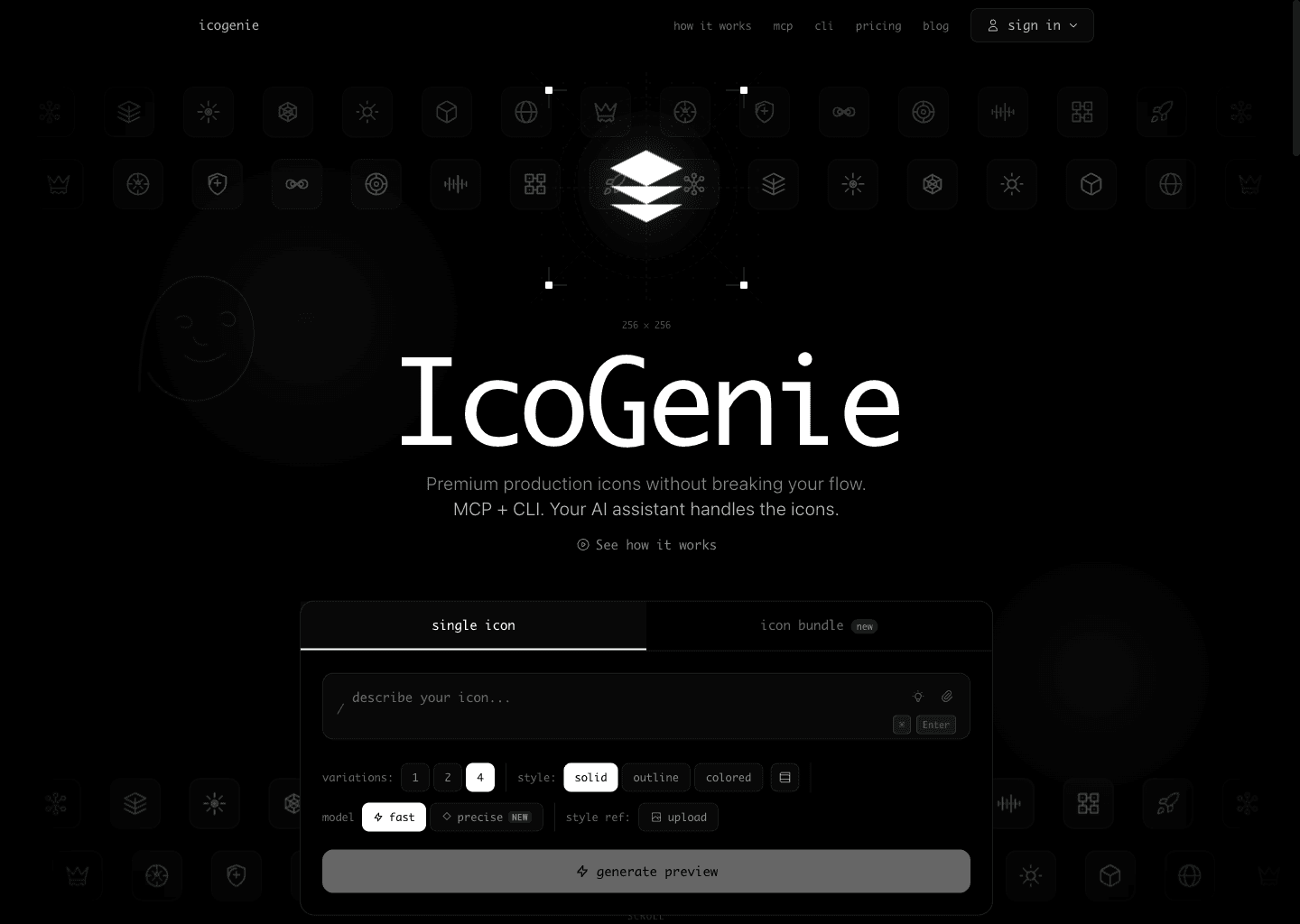 IcoGenie screenshot
